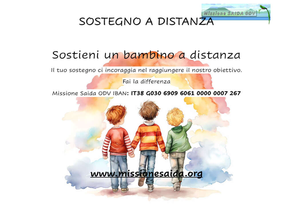 Sostegno a distanza 2025