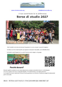 Borse di studio 2027